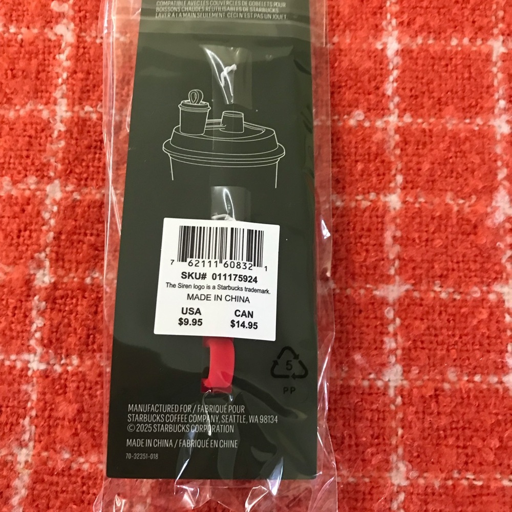 Starbucks Red Mini Cup Keychain - Picture 4 of 4